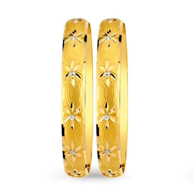 14 Ayar Altın 10 Gr 12 Mm Hediyelik Bilezik Apm439