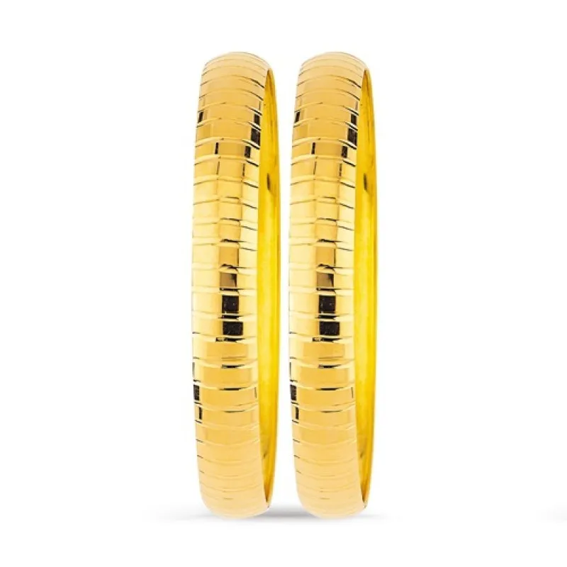 14 Ayar Altın 8 Gr 10 Mm Hediyelik Bilezik Apm527