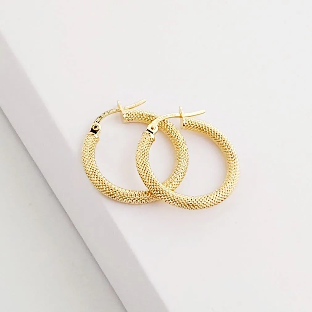 20 mm Altın Halka Küpe KP06750