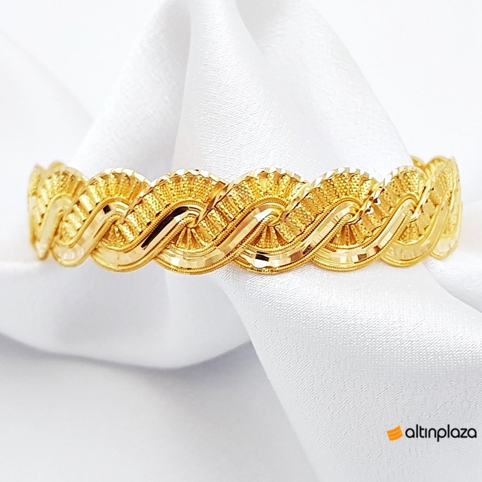 22 Ayar 25 Gr Burma Bilezik Apm568 Altın Plaza