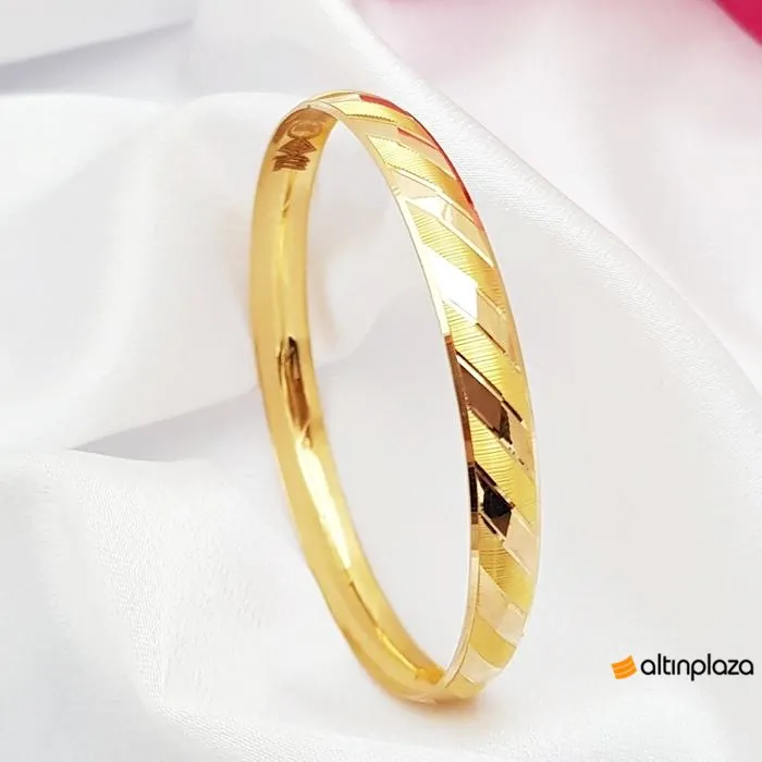 22 Ayar Hediyelik Bilezik Hbl2104 9gr 8mm