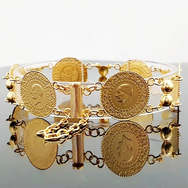 6 Çeyrek Altınlı 22 Ayar Bileklik KN01613