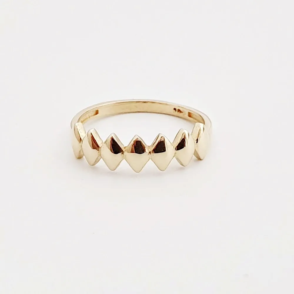 Baklava Model 14 Ayar Minimal Yüzük YZ02801