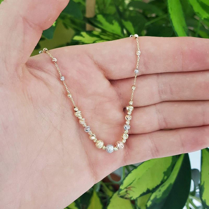 Dorika Toplu Altın Kolye KL06463 Altın Plaza