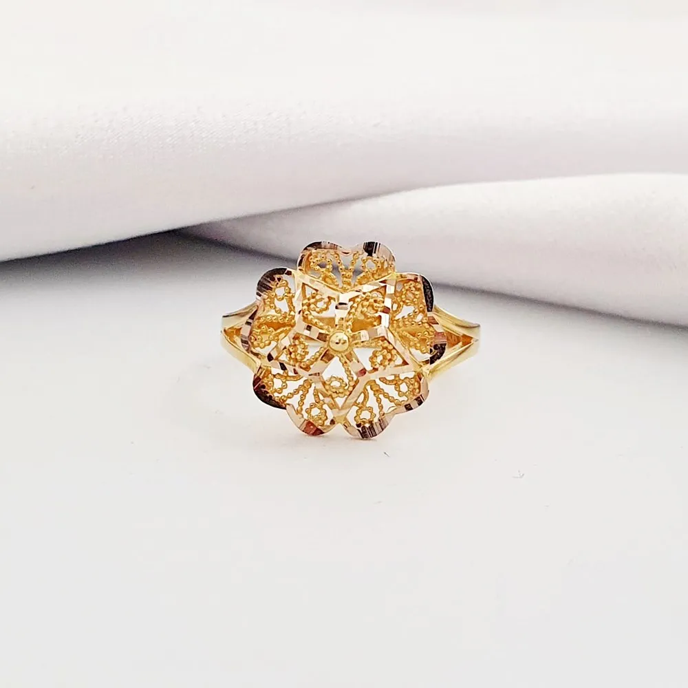 Gül Model 14 Ayar Altın Yüzük YZ02627