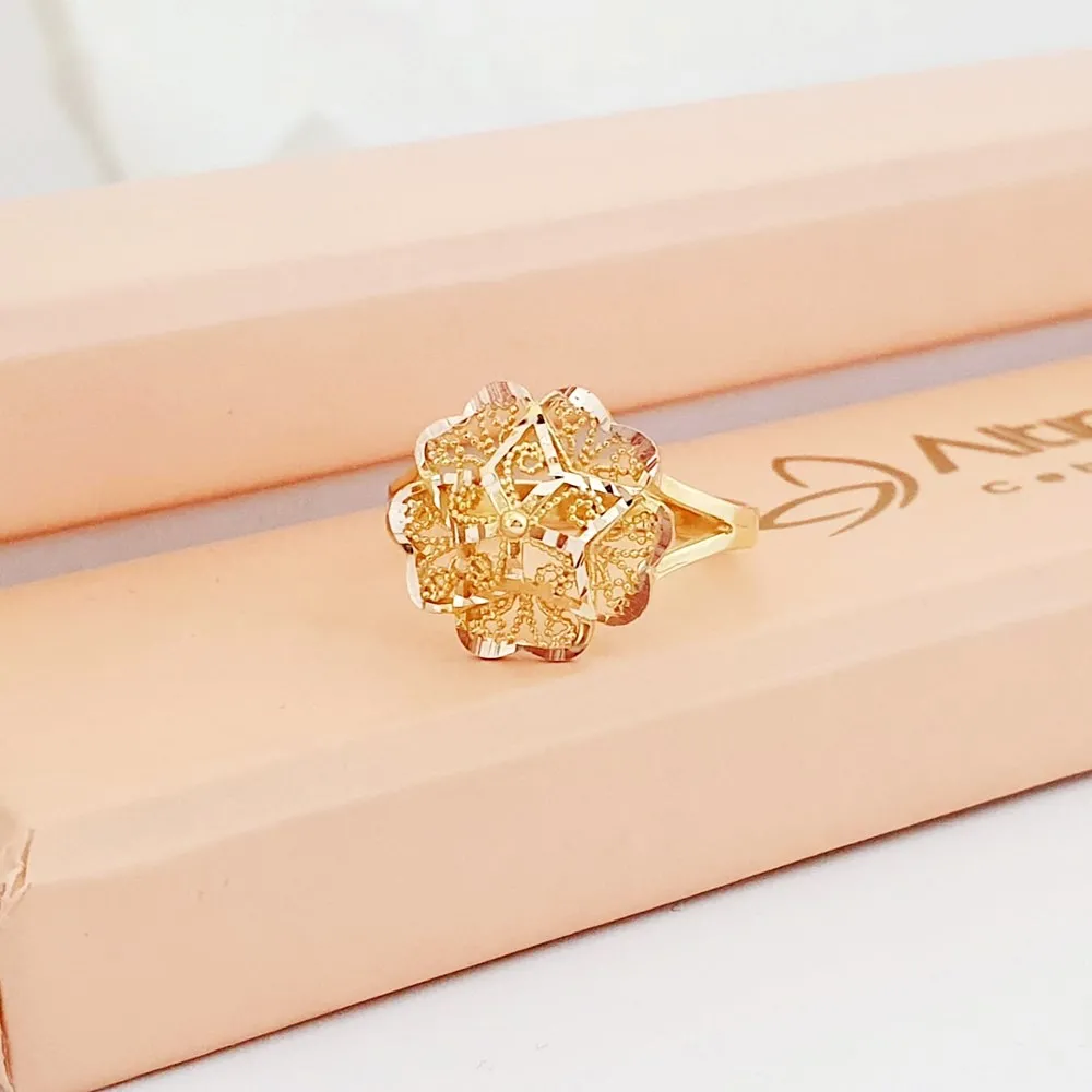 Gül Model 14 Ayar Altın Yüzük YZ02627
