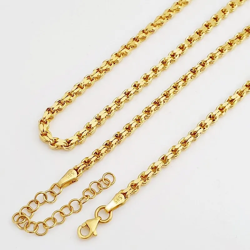 Güverseli 55 Cm Altın Zincir ZN02979