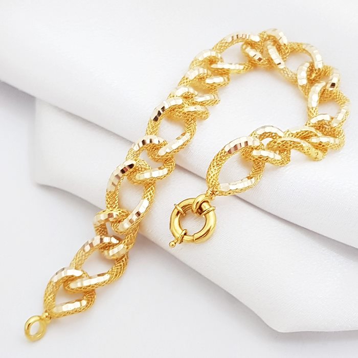 Uzay Yolu Halkalı Altın Bileklik Yeni KN02352