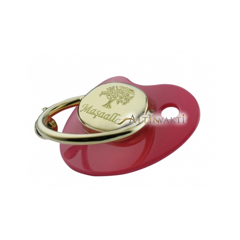 Altın Ağaç Desenli Bebek Emzikleri Altın Plaza