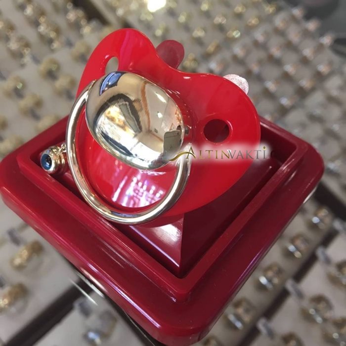 Altın Ağaç Desenli Bebek Emzikleri Altın Plaza