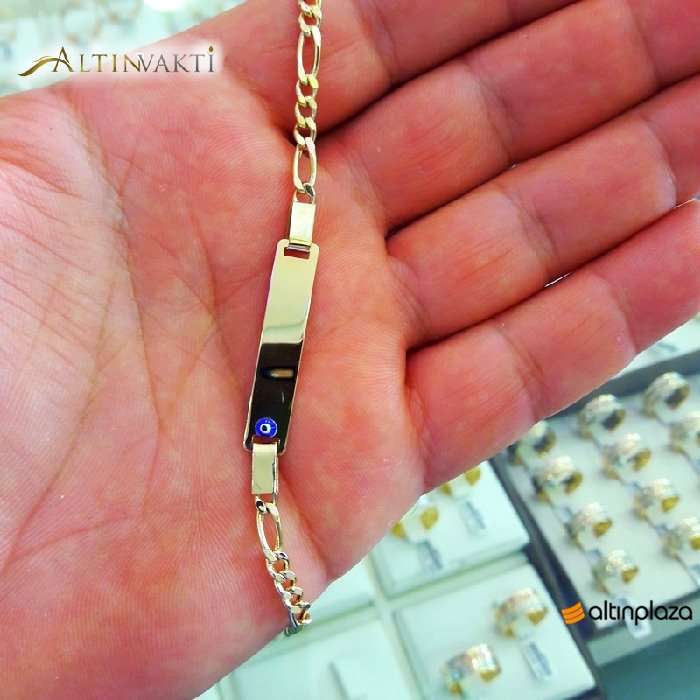 Altın İsimli Çocuk Künyesi