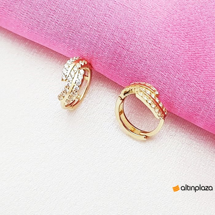 Çocuklar İçin Altın Halka Küpe