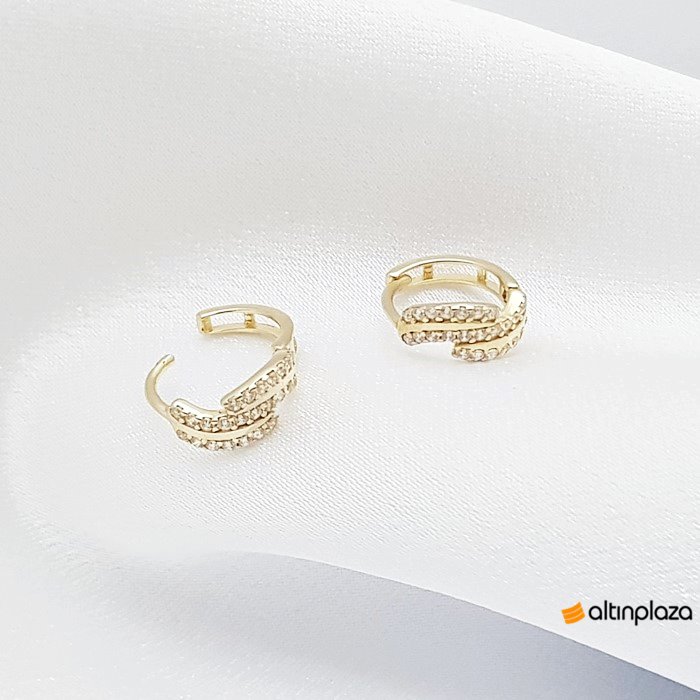 Çocuklar İçin Altın Halka Küpe