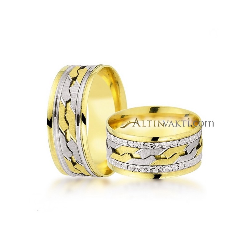 Sade El İşi Çift &amp; Tek Alyans Modelleri 5 Al2100