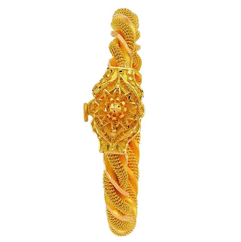 Telkari Ve Burgulu 40 Gr 22 Ayar Kelepçe Bilezik