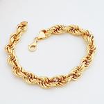 8mm 14 Ayar Halat Zincir Bileklik KN06639