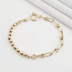 Tiffany Zincir Altın Bileklik KN02884