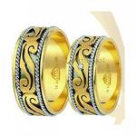 Altın Tek & Çift Alyans Modelleri Av283-284