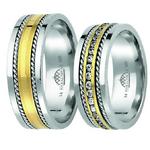 Altın Tek & Çift Alyans Modelleri Av348-349