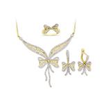 Taşlı Fiyonk Modeli Set Takım