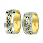 Tek & Çift Altın Alyans Modelleri Avl105-106